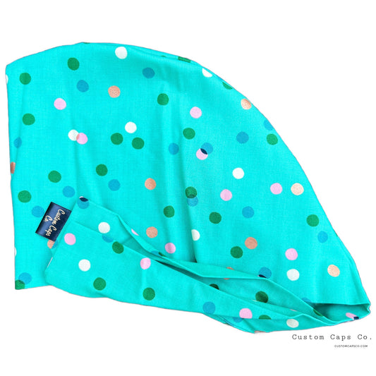 Confetti on Green | Metallic Copper | Pixie