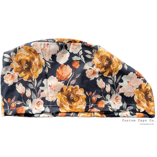 Watercolour Blooms in Moody Taupes | Specialty Cap