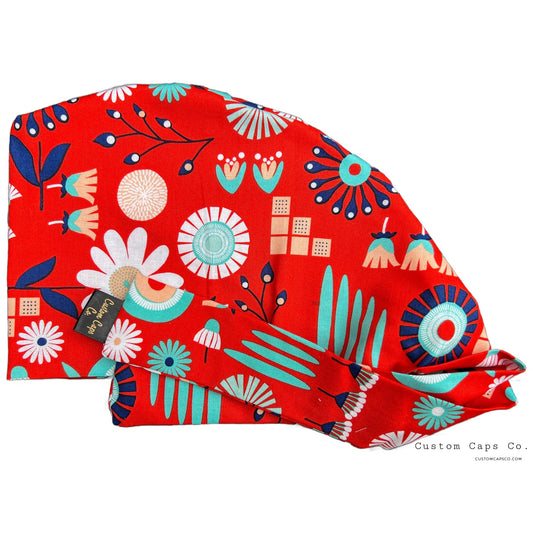 Red Nordic Florals | Pixie