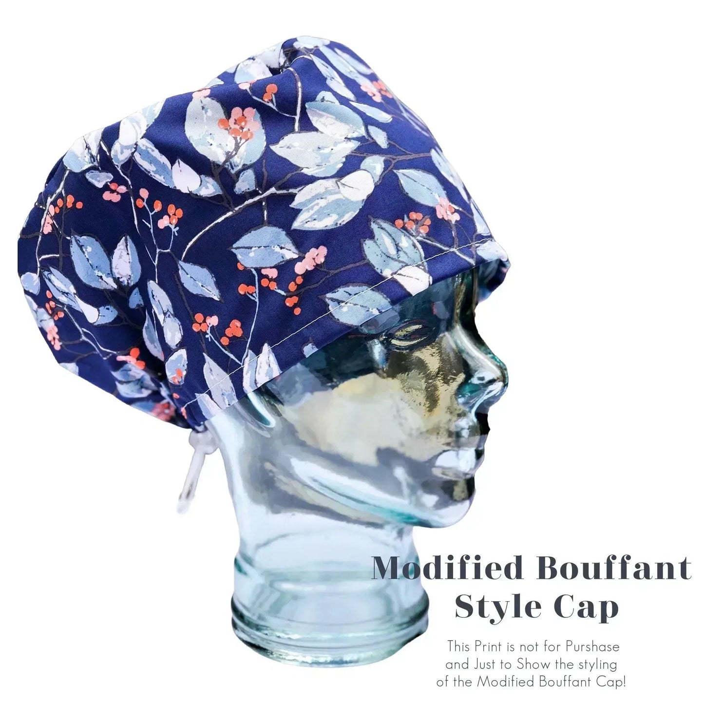 Spring Garden on Mint | Modified Bouffant