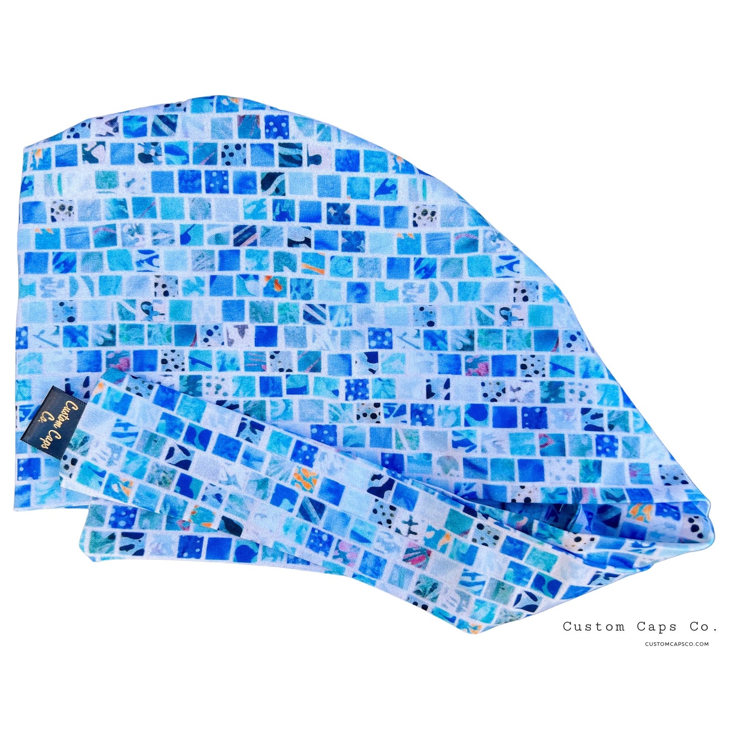 Tropical Mosaics in Blue | Pixie