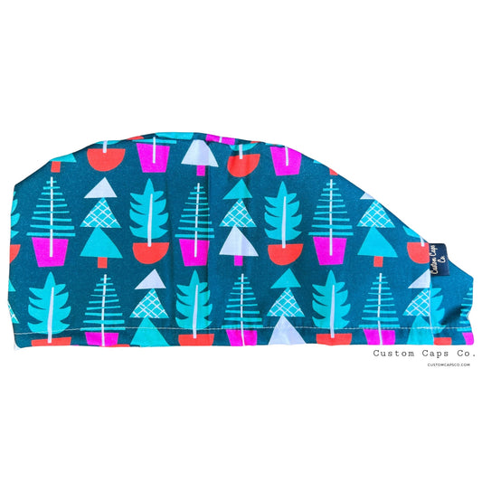 Modern Christmas Trees on Pine | Modified Bouffant