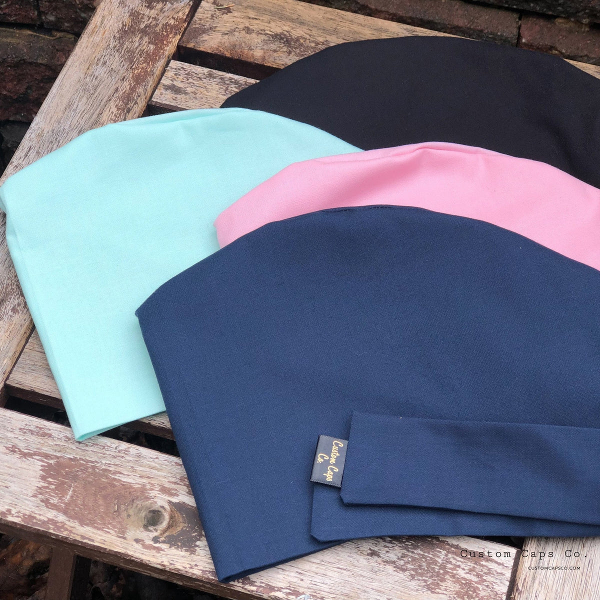 Pixie Caps Navy Solid | Pixie | Custom Caps Co.