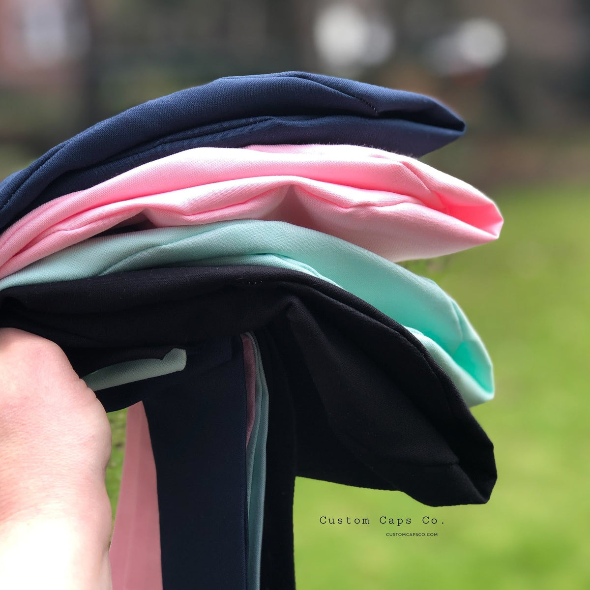 Pixie Caps Navy Solid | Pixie | Custom Caps Co.