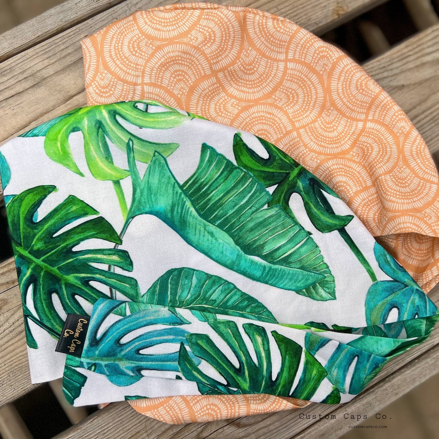Tropical Doodles in Papaya | Pixie
