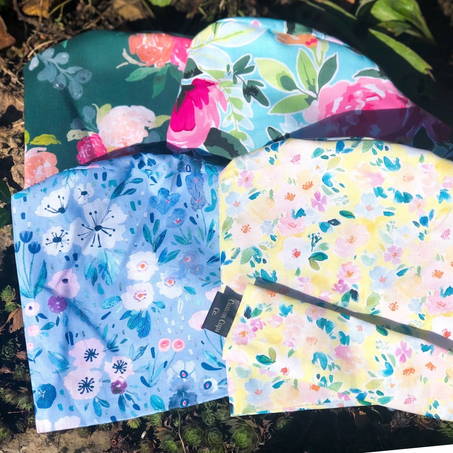 Watercolour Flowers on Yellow | Pixie