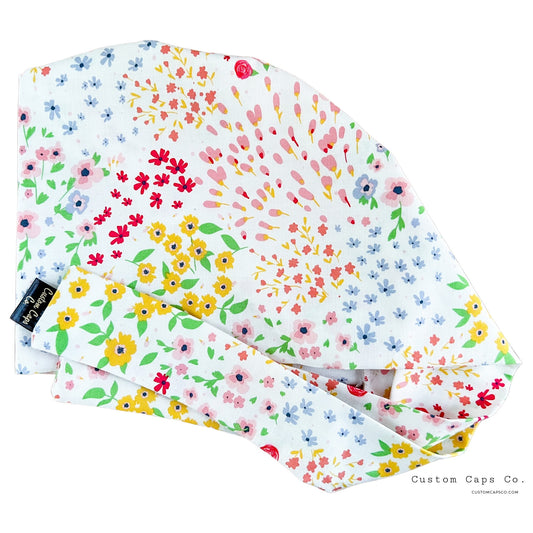Windblown Blossoms on Cotton | Pixie