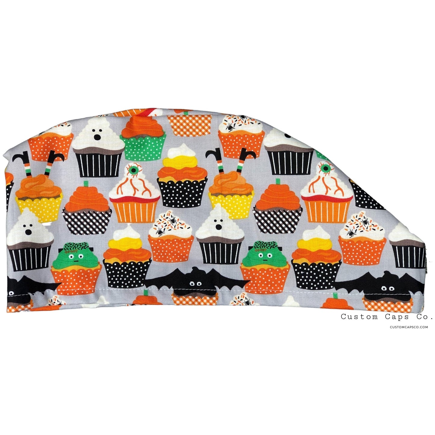 Spooky Cupcakes on Grey | Modified Bouffant